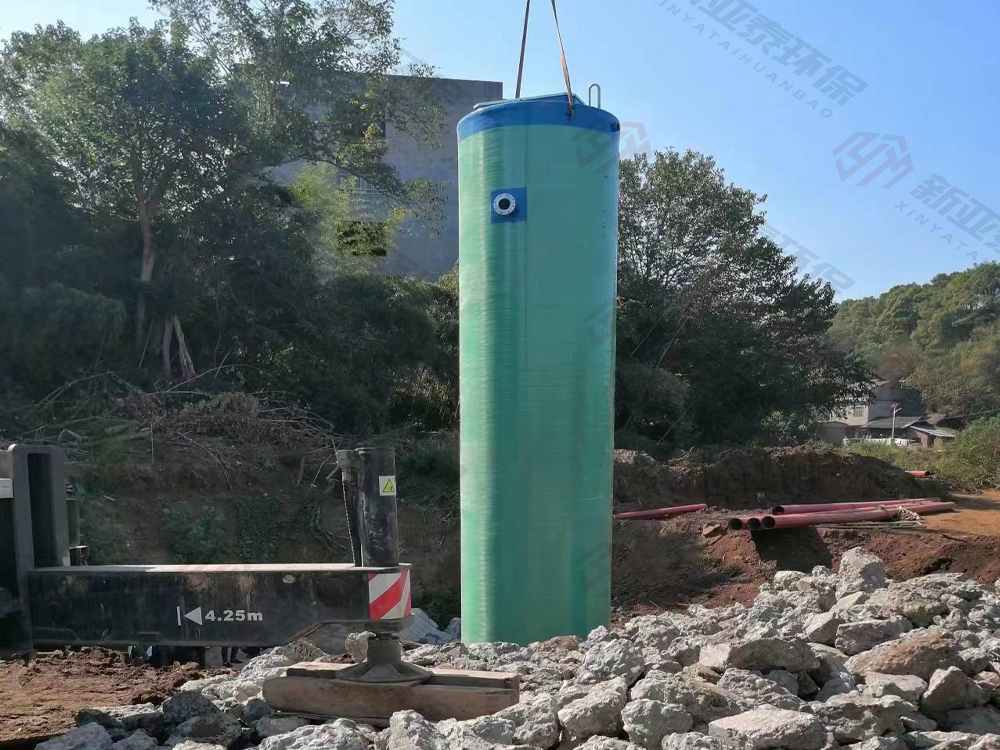 湖南永州一体化提升泵站项目——新亚泰环保